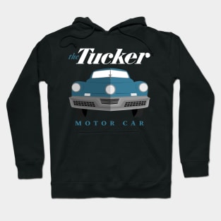 1948 Tucker Car Preston Tucker Waltz Blue Hoodie